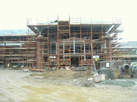 New School Site on January 2009